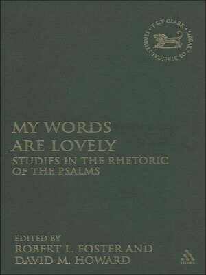 cover image of My Words Are Lovely